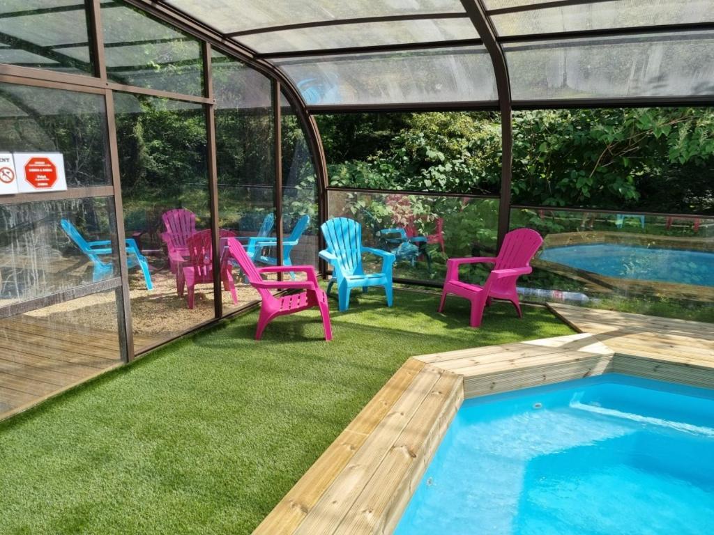 Les Chalets De Saumur, Piscine & Parc Boise, 100M Du Cadrenoir Dış mekan fotoğraf