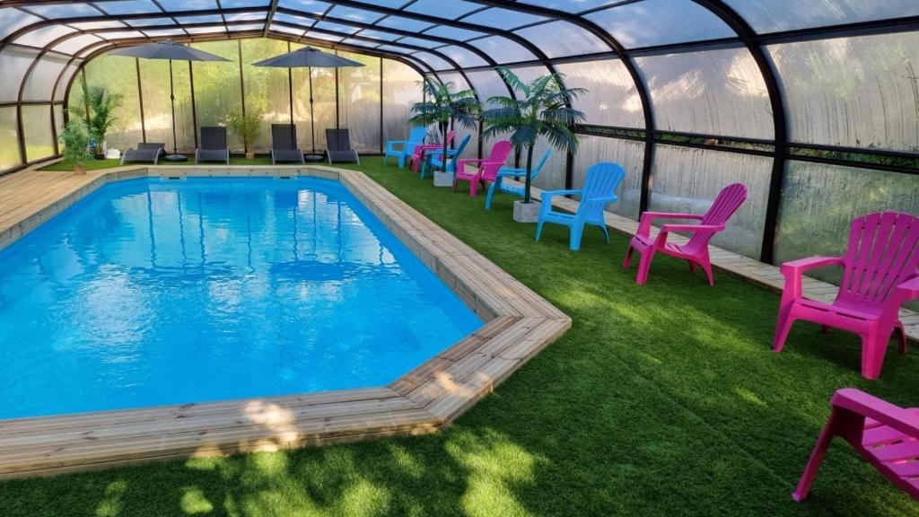 Les Chalets De Saumur, Piscine & Parc Boise, 100M Du Cadrenoir Dış mekan fotoğraf
